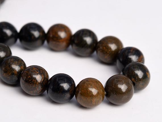 6mm Dark Blue Tiger Iron Beads Grade Aa Genuine Natural Gemstone Half Strand Round Loose Beads 7.5" Bulk Lot 1,3,5,10 And 50 (104505h-1227)
