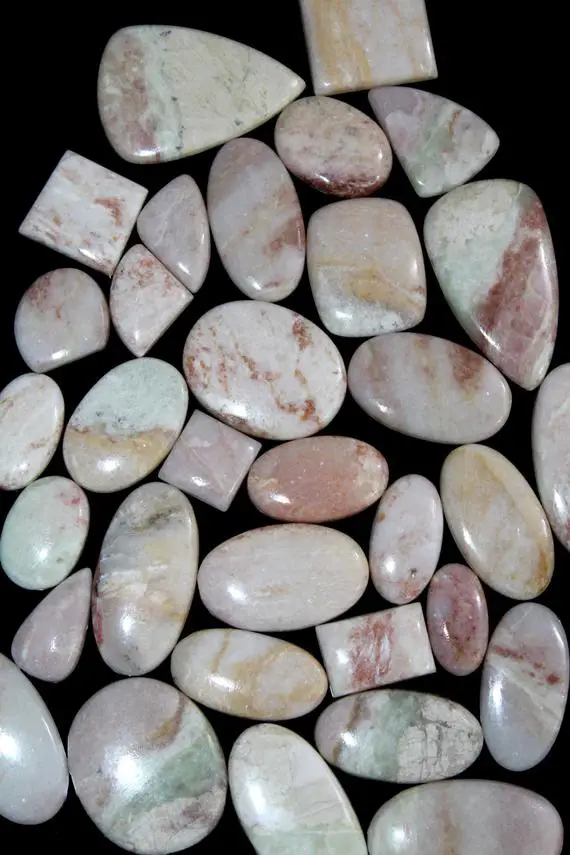 Aaa Quality Natural Pink Calcite Bulk Lot Kilo Gram Mix Shape All Size Natural Pink Calcite For Making Jewelry Cabochon
