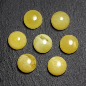 Shop Amber Beads! 1pc – Cabochon Pierre Ambre naturelle baltique Rond 6mm Lait jaune clair blanc – 7427039738514 | Natural genuine beads Amber beads for beading and jewelry making.  #jewelry #beads #beadedjewelry #diyjewelry #jewelrymaking #beadstore #beading #affiliate #ad