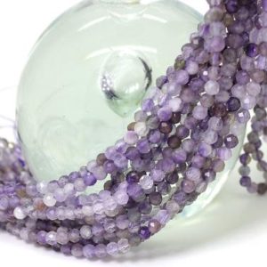 Shop Amethyst Faceted Beads! Amethyst Quartz, Natural Amethyst Faceted Round Ball Loose Gemstone 3mm Beads – RNF99 | Natural genuine faceted Amethyst beads for beading and jewelry making.  #jewelry #beads #beadedjewelry #diyjewelry #jewelrymaking #beadstore #beading #affiliate #ad