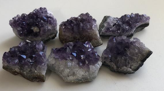 Amethyst Quartz Crystal Cluster, Crystal Cluster, Healing Crystals And Stones, Protective Crystal, Spiritual Stone