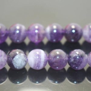 Natural Dog Teeth Amethyst Round Beads,6mm 8mm 10mm 12mm Smooth and Round Beads,one strand 15",Quartz Beads,Amethyst Quartz beads | Natural genuine round Amethyst beads for beading and jewelry making.  #jewelry #beads #beadedjewelry #diyjewelry #jewelrymaking #beadstore #beading #affiliate #ad