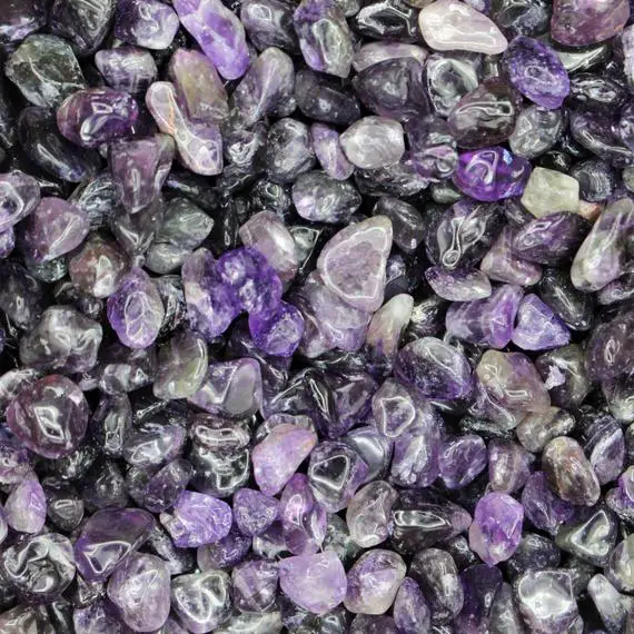 Amethyst Tumbled Crystal Chips, Choose Amount