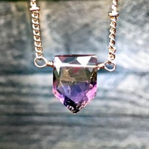 Shop Ametrine Pendants! Ametrine necklace Real ametrine pendant Raw ametrine point Genuine ametrine jewelry Rose gold amethyst necklace Citrine point necklace | Natural genuine Ametrine pendants. Buy crystal jewelry, handmade handcrafted artisan jewelry for women.  Unique handmade gift ideas. #jewelry #beadedpendants #beadedjewelry #gift #shopping #handmadejewelry #fashion #style #product #pendants #affiliate #ad