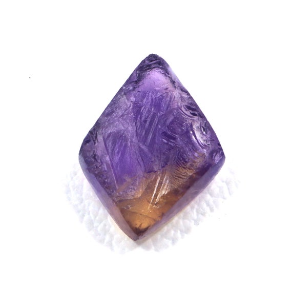 100% Natural Ametrine Free Size Rough Gemstone/ 41.45 Ct Ametrine Semi Precious Gemstone/ Purple- Yellow Trystine Quartz/ For Silver Jewelry