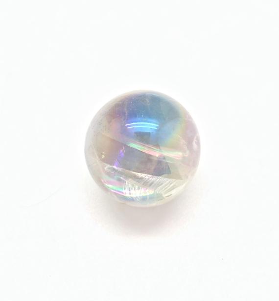 Angel Aura Quartz Sphere - Angel Aura Quartz Crystal Sphere - Angel Aura Stone - Aura Quartz Crystal Sphere - Aura Quartz Stone Sphere