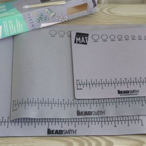 Shop Bead Boards & Trays! Bead Mat, 4 sizes! Built in measuring tape | Shop jewelry making and beading supplies, tools & findings for DIY jewelry making and crafts. #jewelrymaking #diyjewelry #jewelrycrafts #jewelrysupplies #beading #affiliate #ad