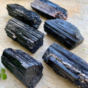 Raw Black Tourmaline, Jumbo Size Tourmaline Crystal | Natural genuine stones & crystals in various shapes & sizes. Buy raw cut, tumbled, or polished gemstones for making jewelry or crystal healing energy vibration raising reiki stones. #crystals #gemstones #crystalhealing #crystalsandgemstones #energyhealing #affiliate #ad