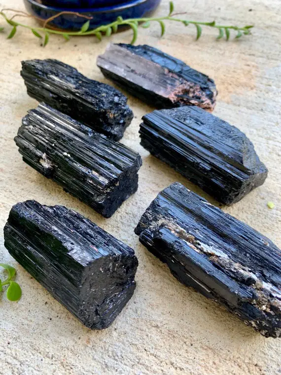 Raw Black Tourmaline, Jumbo Size Tourmaline Crystal