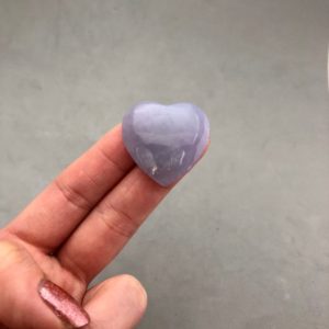 Shop Blue Chalcedony Stones & Crystals! Blue Chalcedony Heart Cabochon | Natural genuine stones & crystals in various shapes & sizes. Buy raw cut, tumbled, or polished gemstones for making jewelry or crystal healing energy vibration raising reiki stones. #crystals #gemstones #crystalhealing #crystalsandgemstones #energyhealing #affiliate #ad