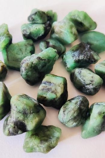 Raw Emerald, Rough Emerald For Sale For Sale | Beadage