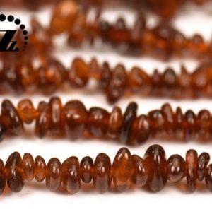 Shop Garnet Chip & Nugget Beads! Orange Garnet chips beads,freeform,irregular beads,Garnet,Genuine,Natural,DIY beads,Gesmtoen,5-8mm,35" full strand | Natural genuine chip Garnet beads for beading and jewelry making.  #jewelry #beads #beadedjewelry #diyjewelry #jewelrymaking #beadstore #beading #affiliate #ad
