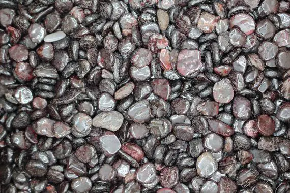 Garnet Stone Tumbled Crystal Chips, Choose Amount