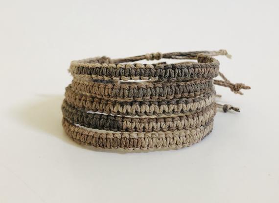 Hemp Bracelets, Multicolor