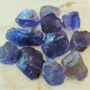 Shop Raw & Rough Iolite Stones! Iolite Raw stone 10 / 25 Piece LOT Iolite crystal Raw Stone,   Natural Gemstone Raw, Healing Crystal Raw 8×10 mm 10×12, 12×15, 15×20 Mm Size | Natural genuine stones & crystals in various shapes & sizes. Buy raw cut, tumbled, or polished gemstones for making jewelry or crystal healing energy vibration raising reiki stones. #crystals #gemstones #crystalhealing #crystalsandgemstones #energyhealing #affiliate #ad