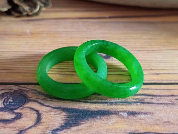 Jade Ring | Green Jade Ring Band | Chinese Ring | Jade Ring For Women