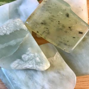 Shop Jade Stones & Crystals! Green China Jade polished square rectangular Tumbled Stones Shelf 2 | Natural genuine stones & crystals in various shapes & sizes. Buy raw cut, tumbled, or polished gemstones for making jewelry or crystal healing energy vibration raising reiki stones. #crystals #gemstones #crystalhealing #crystalsandgemstones #energyhealing #affiliate #ad