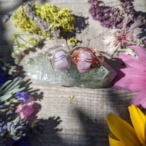 Shop Kunzite Rings! Natural pink kunzite crystal ring, solid copper kunzite ring, sterling silver kunzite ring, high quality natural kunzite crystal ring | Natural genuine Kunzite rings, simple unique handcrafted gemstone rings. #rings #jewelry #shopping #gift #handmade #fashion #style #affiliate #ad
