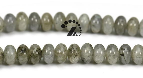 Labradorite,15" Full Strand Natural Labradorite Smooth Rondelle Bead,abacus Bead,space Bead,gemstone Beads,4x6mm 5x8mm 6x10mm 8x12mm