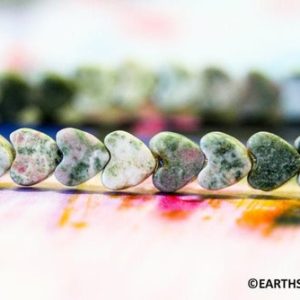 S/ Lapis Nevada 6mm Heart Beads 16" strand Natural gemstone beads For jewelry making | Natural genuine other-shape Gemstone beads for beading and jewelry making.  #jewelry #beads #beadedjewelry #diyjewelry #jewelrymaking #beadstore #beading #affiliate #ad