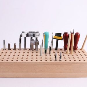 Shop Storage for Beading Supplies! Leather crafts Beech Tools Holder,Wooden Leather Tool Storage Rack,Tools Organizer,Tools Display Holder | Shop jewelry making and beading supplies, tools & findings for DIY jewelry making and crafts. #jewelrymaking #diyjewelry #jewelrycrafts #jewelrysupplies #beading #affiliate #ad