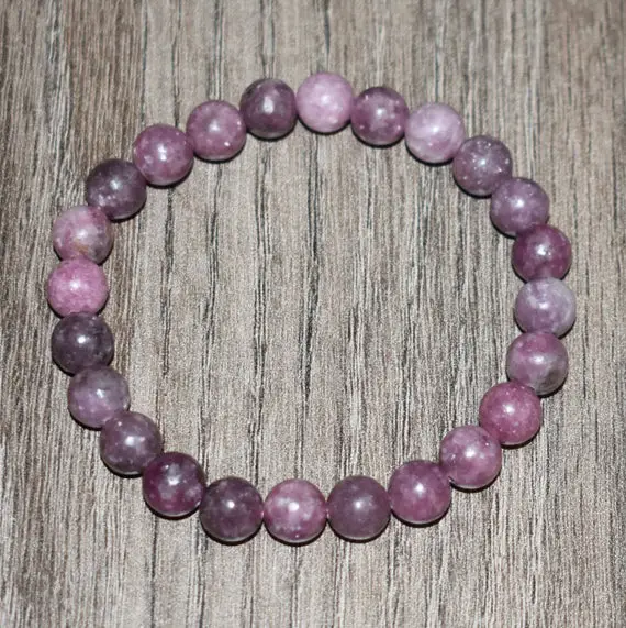 Lepidolite Bracelet For Women, Bracelets For Women, 7 Chakra Bracelet, Gift For Her, Anxiety Bracelet, Healing Bracelet