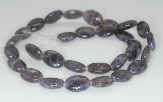 14x10mm Purple Lepidolite Gemstone Grade A Oval Beads 15.5 Inch Full Strand Bulk Lot 1,2,6,12 And 50 (90188228-659)