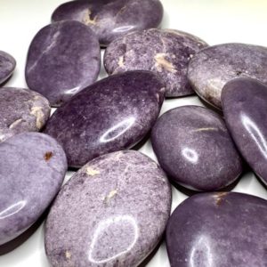 Shop Palm Stones! Lepidolite Crystal Palm Stone | Natural genuine stones & crystals in various shapes & sizes. Buy raw cut, tumbled, or polished gemstones for making jewelry or crystal healing energy vibration raising reiki stones. #crystals #gemstones #crystalhealing #crystalsandgemstones #energyhealing #affiliate #ad