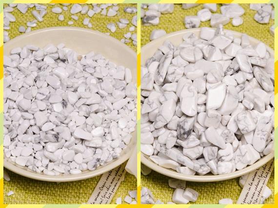 Magnesite-white Crystals-natural Gemstones-approx.3~5mm-7~9mm-polished-undrilled-jewelry Making-white Quartz