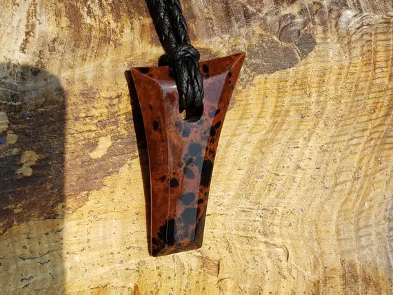 Mahogany Obsidian Pendant