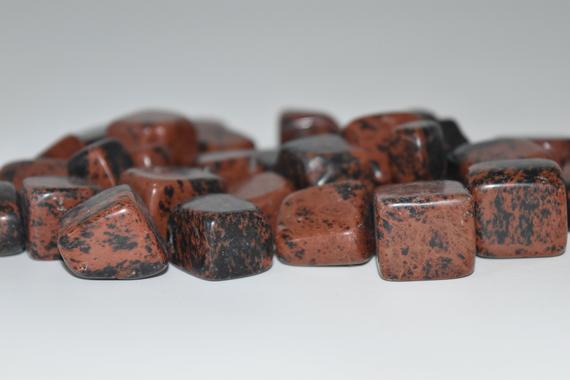 Mahogany Obsidian Tumbled Stone Crystal 1 Pc. - , Crystal, Stone, Rock Collection, Gemstone,