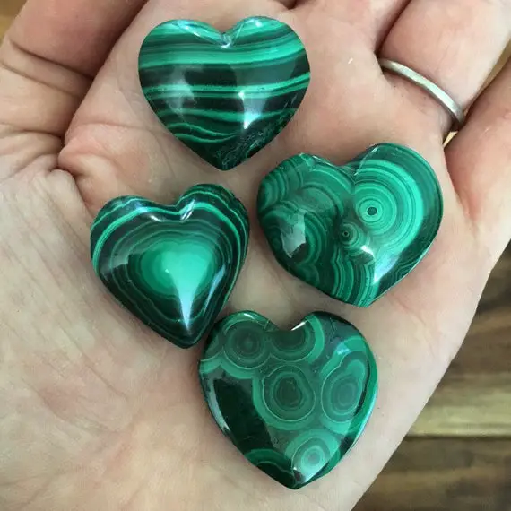 Green Garnet Heart Stones, Shop Healing Garnet Crystals & Gemstones