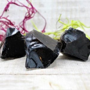Raw Obsidian Rough Stone | Natural genuine stones & crystals in various shapes & sizes. Buy raw cut, tumbled, or polished gemstones for making jewelry or crystal healing energy vibration raising reiki stones. #crystals #gemstones #crystalhealing #crystalsandgemstones #energyhealing #affiliate #ad