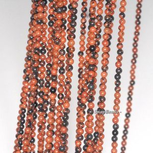 Shop Obsidian Round Beads! 2MM Mahagony Obsidian Gemstone, Brown, Round 2MM Loose Beads 16 inch Full Strand LOT 1,2,6,12 and 50 (90113955-107 – 2mm A) | Natural genuine round Obsidian beads for beading and jewelry making.  #jewelry #beads #beadedjewelry #diyjewelry #jewelrymaking #beadstore #beading #affiliate #ad