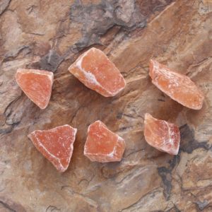 Shop Raw & Rough Selenite Stones! Orange Selenite Raw Chunks | Natural genuine stones & crystals in various shapes & sizes. Buy raw cut, tumbled, or polished gemstones for making jewelry or crystal healing energy vibration raising reiki stones. #crystals #gemstones #crystalhealing #crystalsandgemstones #energyhealing #affiliate #ad