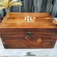 Mens Jewelry Box Engraving Hetch Wooden Watch Box Mens Valet 