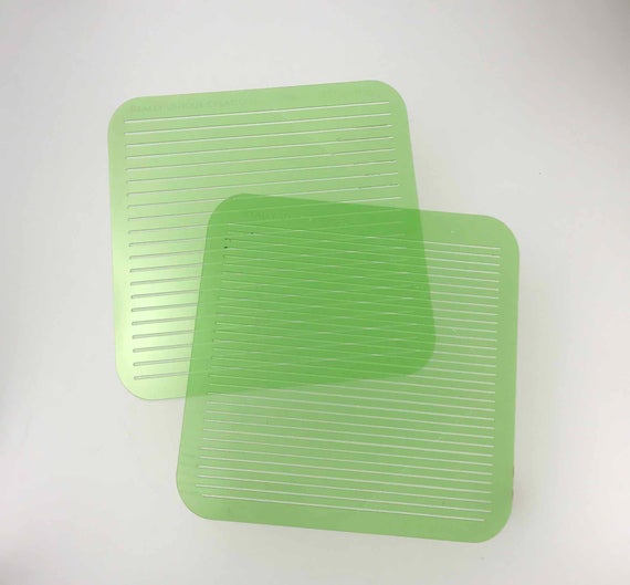 Polymer Clay Scrap Templates - Polymer Clay Tool - Cutting Grid