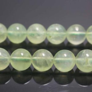 Shop Prehnite Beads! Natural Prehnite Smooth Round Beads,4mm 6mm 8mm 10mm 12mm Prehnite Beads Wholesale Supply,one strand 15",Prehnite | Natural genuine beads Prehnite beads for beading and jewelry making.  #jewelry #beads #beadedjewelry #diyjewelry #jewelrymaking #beadstore #beading #affiliate #ad