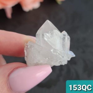 Shop Raw & Rough Quartz Stones! Clear Quartz Cluster, Choose Your Small Arkansas Quartz Crystal for Jewelry Making or Crystal Grids (4QC) | Natural genuine stones & crystals in various shapes & sizes. Buy raw cut, tumbled, or polished gemstones for making jewelry or crystal healing energy vibration raising reiki stones. #crystals #gemstones #crystalhealing #crystalsandgemstones #energyhealing #affiliate #ad