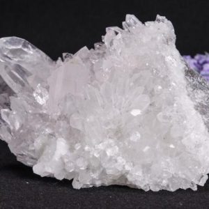 Shop Raw & Rough Quartz Stones! High Quality Natural Abundance Crystal Cluster/Clear Himalayan Family Quartz Crystal Cluster/Crystal Décor/Special Gift-94*83*61mm 576gH9071 | Natural genuine stones & crystals in various shapes & sizes. Buy raw cut, tumbled, or polished gemstones for making jewelry or crystal healing energy vibration raising reiki stones. #crystals #gemstones #crystalhealing #crystalsandgemstones #energyhealing #affiliate #ad