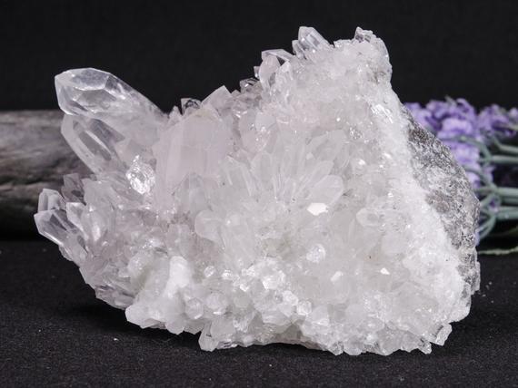 Clear Himalayan Family Faden Quartz Crystal Cluster/high Quality Natural Abundance Crystal/crystal Décor/special Gift-143*92*77 Mm 722 G