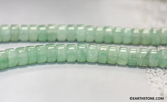 M/ Aqua Dyed Quartz 8mm/ 10mm Wheel Beads 15.5" Strand Dyed Gemstone Beads For Jewelry Making