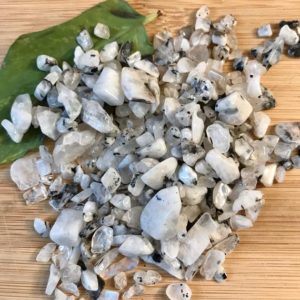 Shop Tumbled Rainbow Moonstone Crystals & Pocket Stones! Rainbow Moonstone Chips Tumbled Gift Bag jewelry making crafts crafting roller ball | Natural genuine stones & crystals in various shapes & sizes. Buy raw cut, tumbled, or polished gemstones for making jewelry or crystal healing energy vibration raising reiki stones. #crystals #gemstones #crystalhealing #crystalsandgemstones #energyhealing #affiliate #ad