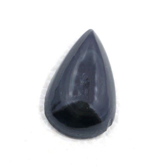 100% Natural Rainbow Obsidian Healing Crystal Gemstone For Silver Jewelry 17*28 Mm Pear Shape Rainbow Obsidian 25.20 Cts Flat Back Cabochon