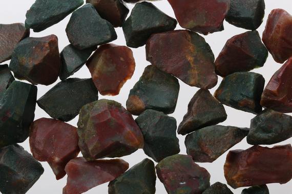Raw Bloodstone Pieces, Rough Natural Bloodstone, Bulk Bloodstone Crystal, Raw Gemstones, Lbloodstone001