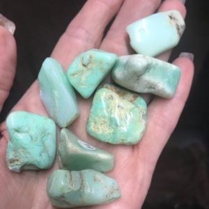 Shop Raw & Rough Chrysoprase Stones! Raw or Tumbled CHRYSOPRASE Polished Small, Medium or Large size – This Healing Crystal can assist in healing heartbreak BN5 | Natural genuine stones & crystals in various shapes & sizes. Buy raw cut, tumbled, or polished gemstones for making jewelry or crystal healing energy vibration raising reiki stones. #crystals #gemstones #crystalhealing #crystalsandgemstones #energyhealing #affiliate #ad