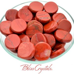 Shop Red Jasper Stones & Crystals! 1 Red Jasper Mini Palm Stone for Strength + Health #RJ36 | Natural genuine stones & crystals in various shapes & sizes. Buy raw cut, tumbled, or polished gemstones for making jewelry or crystal healing energy vibration raising reiki stones. #crystals #gemstones #crystalhealing #crystalsandgemstones #energyhealing #affiliate #ad