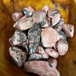 Shop Tumbled Rhodochrosite Crystals & Pocket Stones! Rhodochrosite Tumble | Natural genuine stones & crystals in various shapes & sizes. Buy raw cut, tumbled, or polished gemstones for making jewelry or crystal healing energy vibration raising reiki stones. #crystals #gemstones #crystalhealing #crystalsandgemstones #energyhealing #affiliate #ad