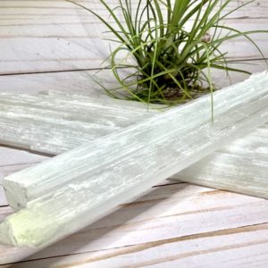 Shop Selenite Points & Wands! Selenite Wand Stick 15 inches | Natural genuine stones & crystals in various shapes & sizes. Buy raw cut, tumbled, or polished gemstones for making jewelry or crystal healing energy vibration raising reiki stones. #crystals #gemstones #crystalhealing #crystalsandgemstones #energyhealing #affiliate #ad