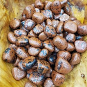 Small Mahogany Obsidian Tumble | Natural genuine stones & crystals in various shapes & sizes. Buy raw cut, tumbled, or polished gemstones for making jewelry or crystal healing energy vibration raising reiki stones. #crystals #gemstones #crystalhealing #crystalsandgemstones #energyhealing #affiliate #ad